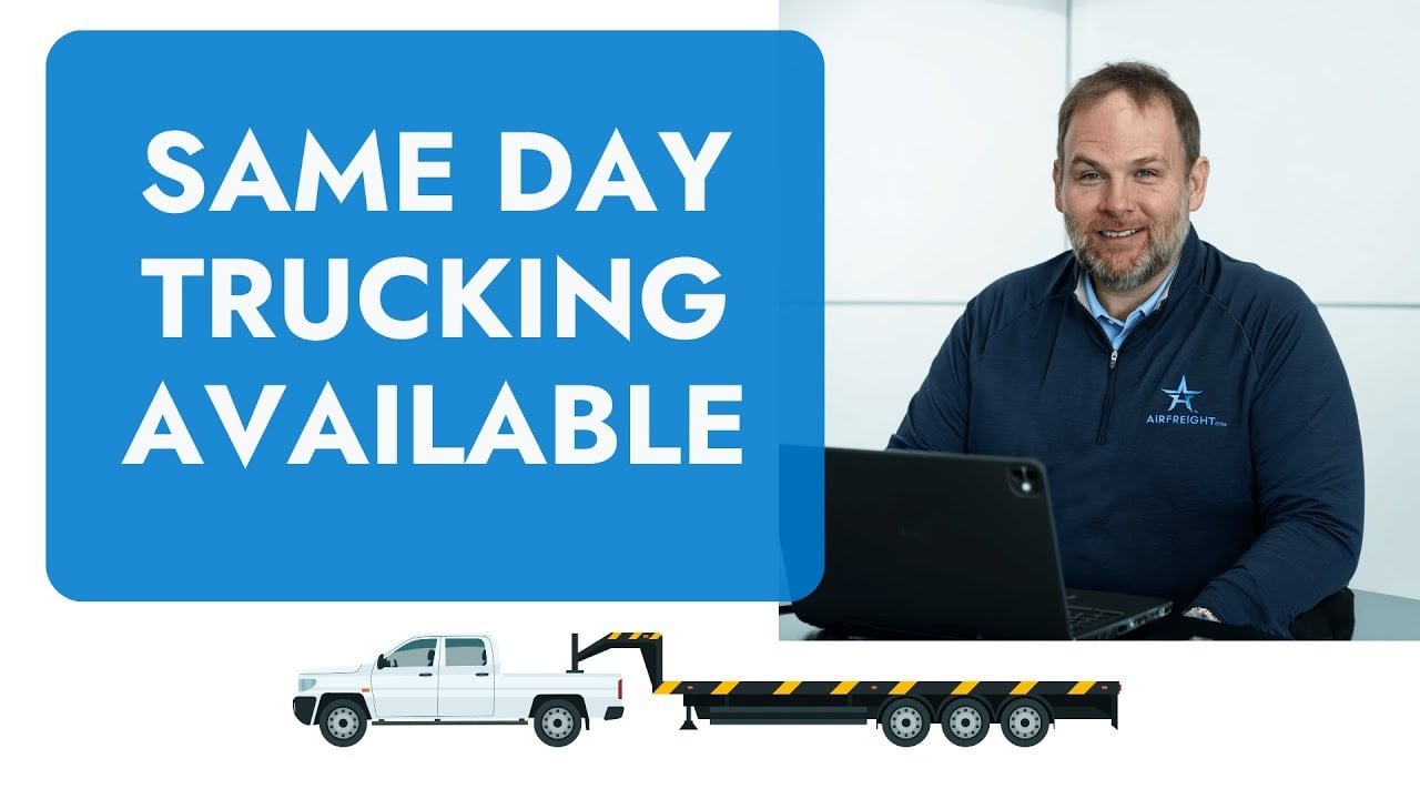  Same Day Trucking Options for Delivery